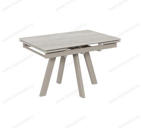 Стол Катана-1C 110 мокко, керамика Travertine Avorio