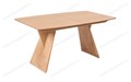 Стол Лео 1.6 шпон натурального дуба, Светлый орех