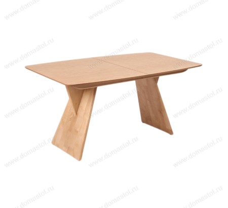 Стол Лео 1.6 шпон натурального дуба, Светлый орех