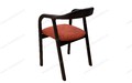 Стул Марко-2 Erica orange, каркас темный орех