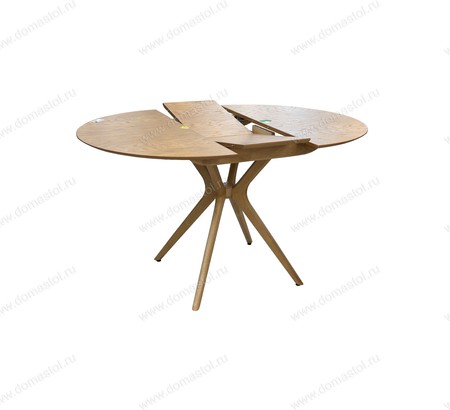 Стол Марко 100 Натуральный шпон Светлый Орех, каркас Светлый Орех