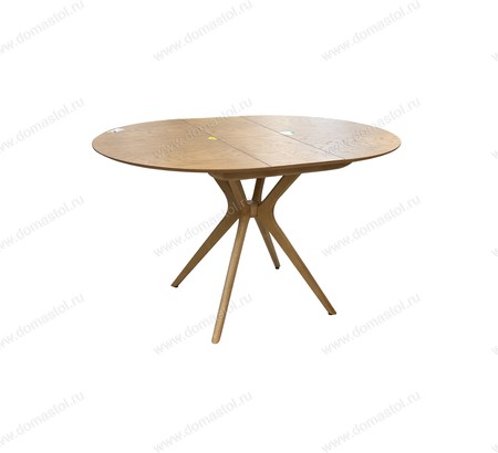 Стол Марко 100 Натуральный шпон Светлый Орех, каркас Светлый Орех