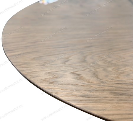 Стол Марко 100 Натуральный шпон Светлый Орех, каркас Светлый Орех