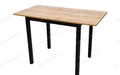 Стол Литл-R HPL Дуб вотан, черный каркас