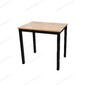 Стол Литл-R HPL Дуб вотан, черный каркас