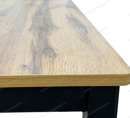 Стол Литл(R)-М 100 HPL Дуб вотан, черный каркас