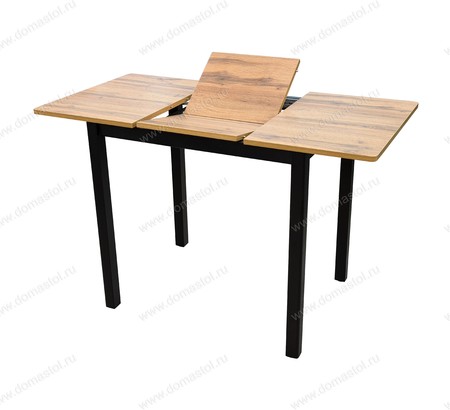 Стол Литл(R)-М 100 HPL Дуб вотан, черный каркас