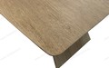 Стол Лео 1.6 Натуральный шпон Светлый орех, каркас Светлый орех