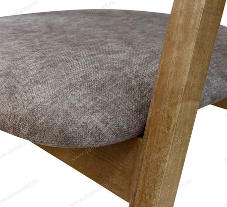 Стул Франко-3 Эрика стоун, каркас светлый орех