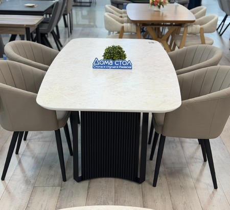 Стол Грейсон 170 пластик Аркобалено 3062, черный