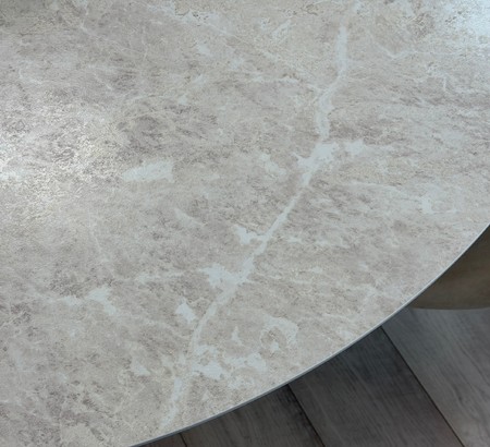 Стол Лацио 120 пластик Аркобалено 3062, опора черный муар