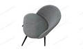 Стул Денвер велюр Selfie smoke, каркас черный