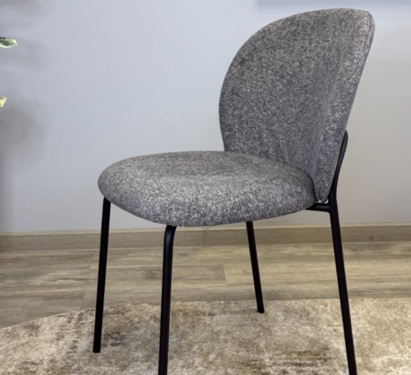 Стул 307SD серый B12, черный