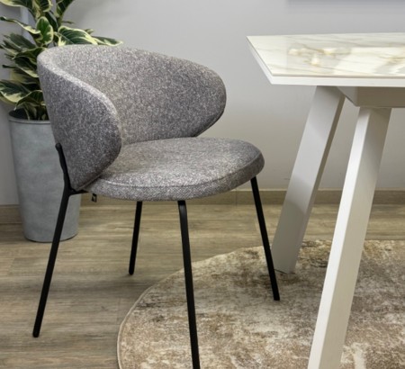 Стул 305SD серый B12, черный