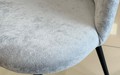 Стул Денвер, велюр Sensey silver (серо-голубой)