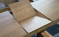 Стол Милан 140 Натуральный шпон Светлый орех, каркас Светлый орех