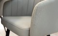 Стул Верона JL06-капучино иск.замша, каркас черный 1R38