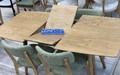 Стол Франко 130 Натуральный шпон Светлый орех, каркас Светлый орех