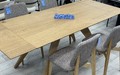 Стол Невада 160 шпон Светлый орех, каркас Светлый орех