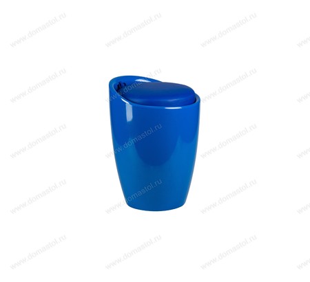 Пуфик пластиковый с местом для хранения LM-1100 синий