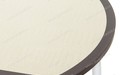 Стол кухонный Гала 13 венге, стекло коричневое, крокодил белый перламутр Стол кухонный Гала 13 венге, стекло коричневое, крокодил белый перламутр
